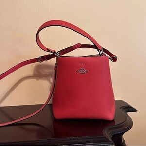 Coach Coral Leather Crossbody Bag